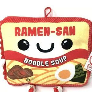 Top Ramen-San Cup of Noodle Soup Fiesta Beef Plush Pillow Giant 24X20” Soft